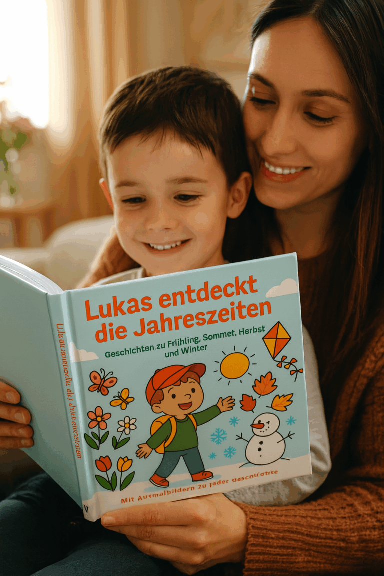 Lukas entdeckt die Jahreszeiten: Geschichten zu Frühling, Sommer, Herbst und Winter